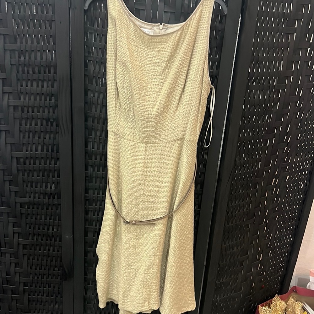 Tan Kasper Dress plus sized